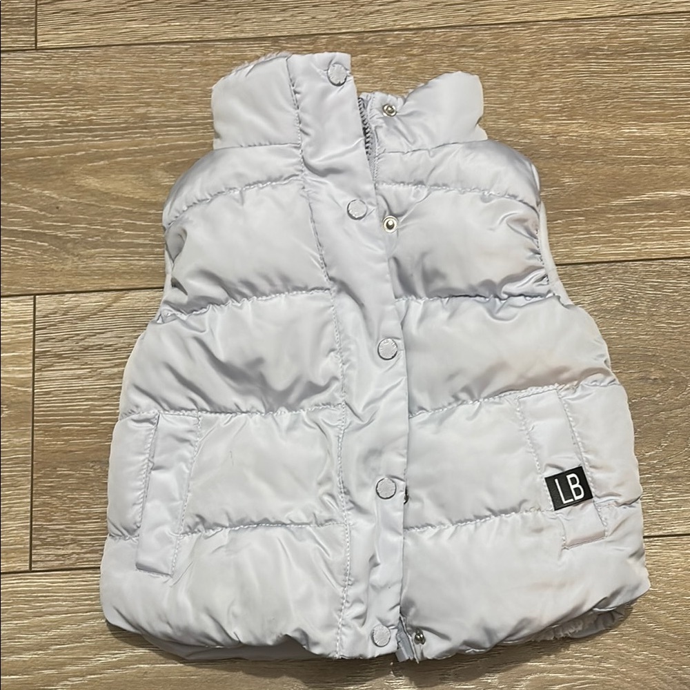 Little Bipsy Gray Puffer Vest 18-24months